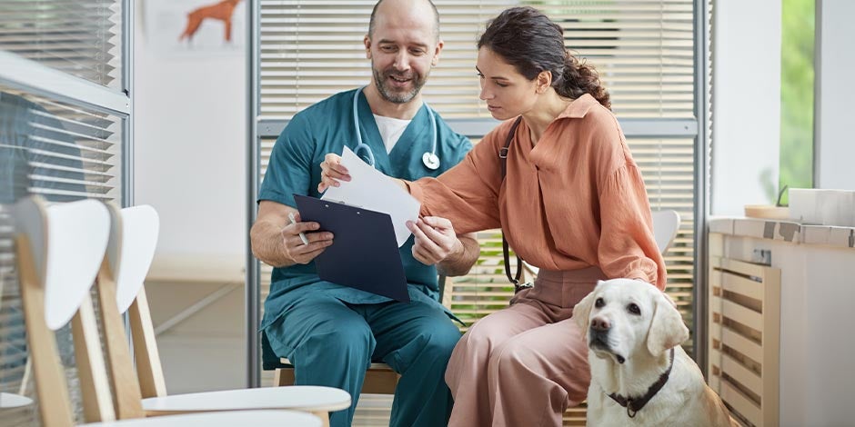 Los perros pueden comer pescado, pero con condiciones. Validá con el veterinario como hace esta tutora.